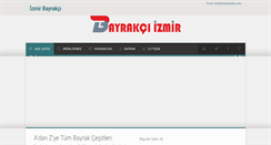 Desktop Screenshot of izmirbayrakci.com